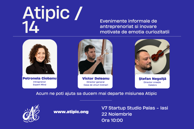 ATIPIC – Comunitatea antreprenorială din Iași | Conectăm oameni și idei spre succes